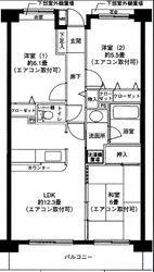 ラ・カージュ横濱の物件間取画像